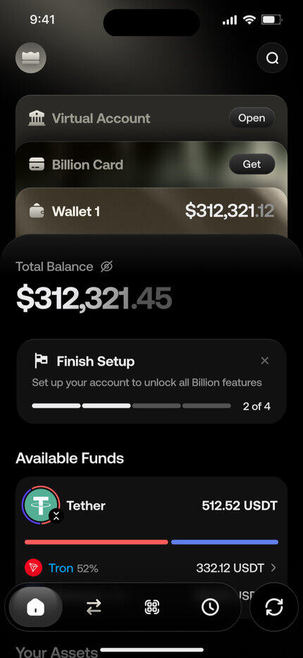 Экран Billion 1